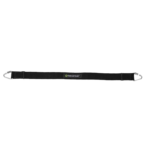 balanced body long footstrap for allegro and allegro stretch reformers pilates equipment accessory cotton or padded 285 inches