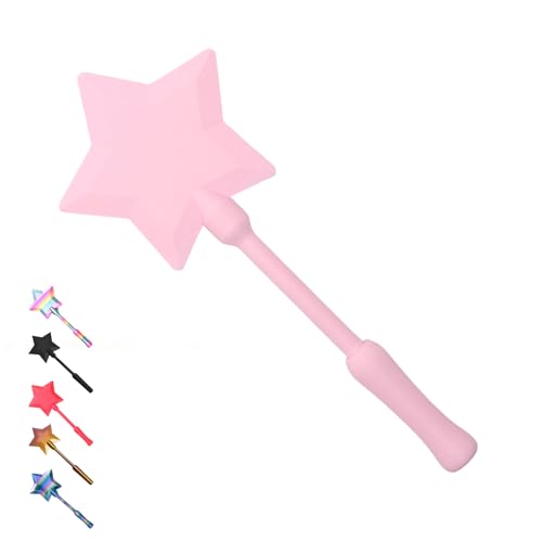 ropceer Magic Fairy Fairy Wand Credit Card Holder, Fairy Wand Credit Card Holder - 3D Printed Tap to Pay-Contactless Payment Holder, A Simple and Fun Contactless Payment Method (Pink)