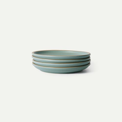 MORA Large Plates Set of 4, 10.5 inch Ceramic Pottery Dinner Plates - Microwave, Oven and Dishwasher Safe - Iris MORA Large Plates Set of 4, 10.5 inch Ceramic Pottery Dinner Plates - Microwave, Oven and Dishwasher Safe - Iris
