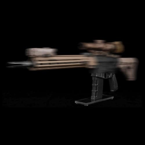 Présentoir AR-15 M4 réglable socle exposition support de table polymère noir