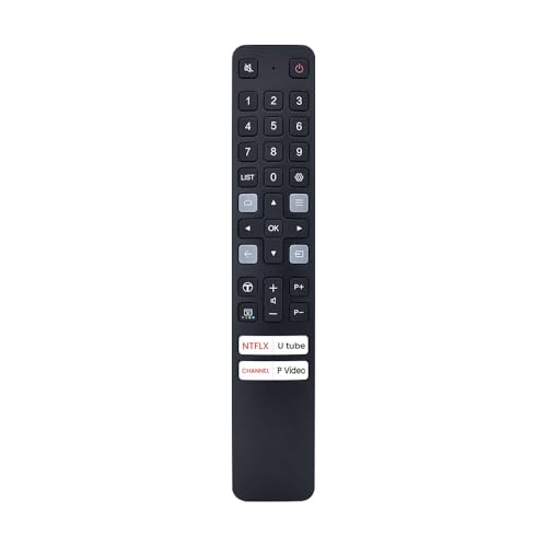 Image of marman Compatible with TCL Smart TV Remote Control Original Model RM-L1673 V2 Non Voice Command with Netflix, YouTube, Prime Video hotkeys Suitable for LED, LCD, UHD, QLED and 4K Android Television