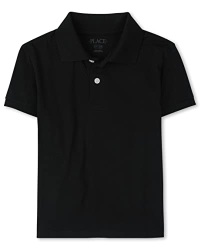 Image of The Children's Place Boys' Multipack Short Sleeve Soft Jersey Knit Polos