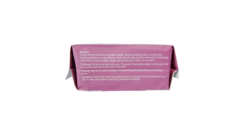 Image of B-Pure Lavender and Aloe Infused Overnight Pads, 6 ct