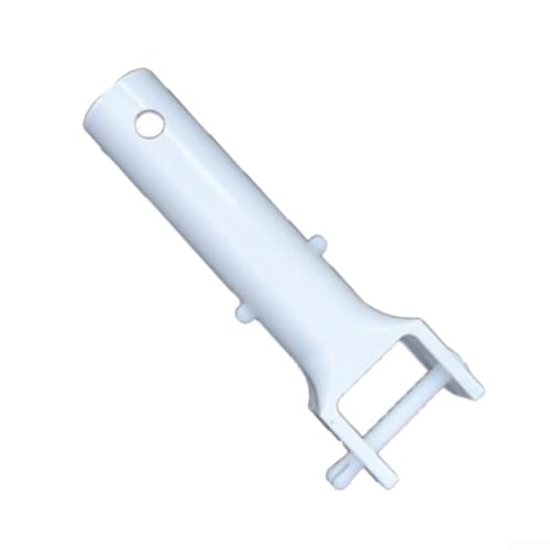 Tête d'aspiration de piscine de rechange avec clip en V et goupille de verrouillage, adaptateur pour perche télescopique, pièce de rechange blanche pour nettoyage de piscine spa – vue 5