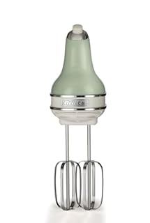 Ariete 1548 Sbattitore Vintage, 450W, 5 velocità, Funzione turbo, 2 fruste, Verde