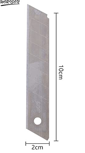 Image of Worison Replacement Paper Cutter Blades of 18mm Size 40 pcs