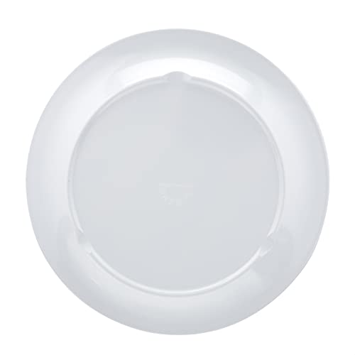 Amazoncommercial Melamine Plate, 6 Piece Set, 10.5 Inch, White #TOP29