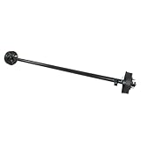 GXYWADY 5 Lug 4.5 Inch Trailer Axle 3500lbs Trailer Axle Electric Brake 95 Inch Hub Face 80 Inch Spring Center