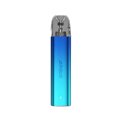 Argus G2 Mini E Cigarette Vape Pod Starter Kit For Voopoo, Built-In 1200mah Battery With 30W Max, LED Battery Indicator, Precise Airflow Adjustment, 2ml Cartridge No Nicotine, (Aurora Blue)