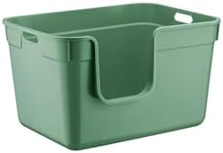 Tanos Yarı Açık Kedi Tuvaleti 54x40x32 - Yeşil - Görsel 2