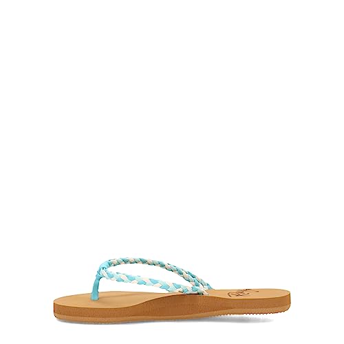 Roxy Girl's Costas II (Little Kid/Big Kid) Aqua 5 Big Kid M4