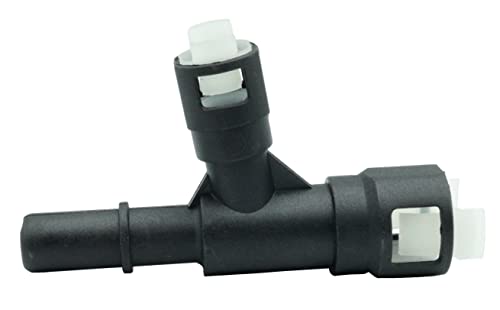 Dsnaduo HVAC Heater Hose Connector for Cadillac, Chevrolet, GMC Pickup Truck SUV Replace 15055342, 800-414 (Black)