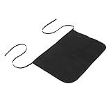CIYODO Schwarze Arbeitsschürze Für Haushalts Und Gartenreinigung Mit Mehrzweck-taschen Für Werkzeuge Und Reinigungsartikel Aus Robustem Polyester Für Langlebigkeit Und Einfache Handhabung