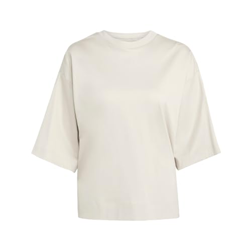 adidas Women's All SZN Soft Lux Loose T-Shirt, Wonder Alumina, Large