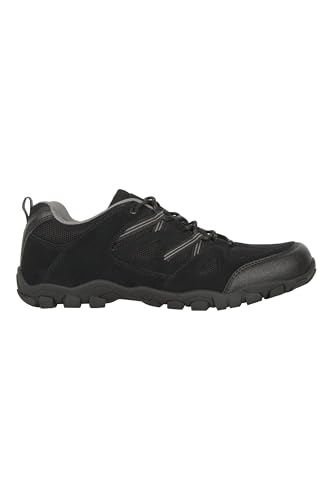 Mountain Warehouse Outdoor Mens Walking Shoes - Suede Mesh Upper Footwear, Cushioned EVA Footbed, Rubber Outsole -Spring Summer, Hiking, Camping, Travelling - Image 3