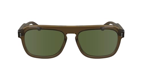 Lunettes de soleil Calvin Klein CK24504S contre l'éblouissement monture marron homme