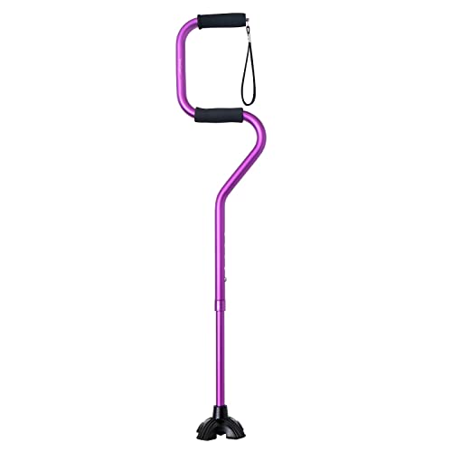 BeneCane Walking Cane Adjustable Cane with Offset Soft Cushioned Handle for Men & Women Lightweight...