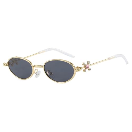 Lunettes de soleil rétro ovales femmes pour sublimer vos tenues d'été en terrasse