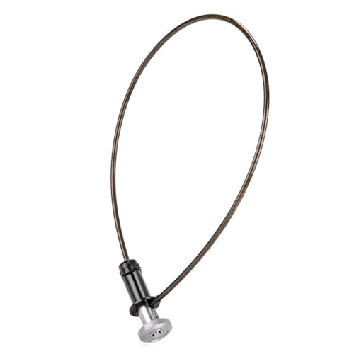 Cycling Security Cable Lock Aluminum Alloy Key Lock for Bicycles Helmets Heavy Duty Bike Protections Lock Cable