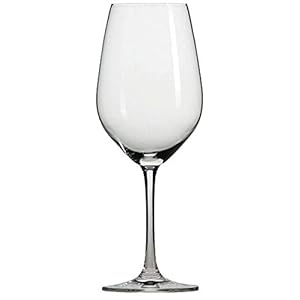 Schott Zwiesel Tritan Crystal Glass Forte Stemware Collection Burgundy/Light Red & White Wine Glass, 13.6-Ounce, Set of 6