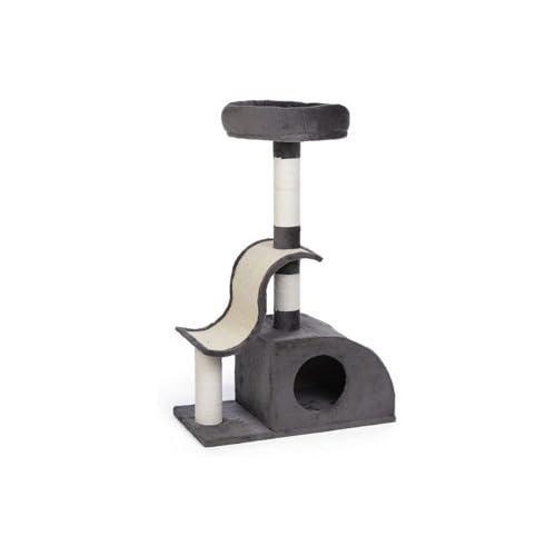 Prevue Pet Products Cool Wave Fun House Cat Tree, 37.25' H