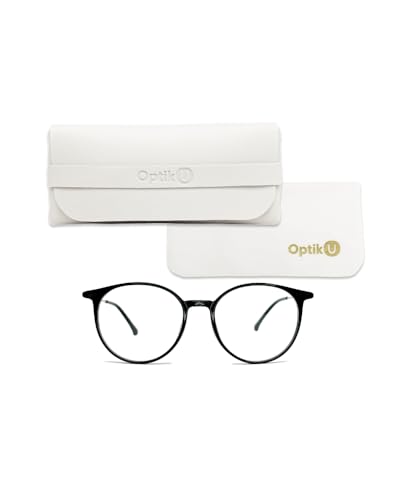 Image of Blue Light Blocking Glasses for Women Round Frame
