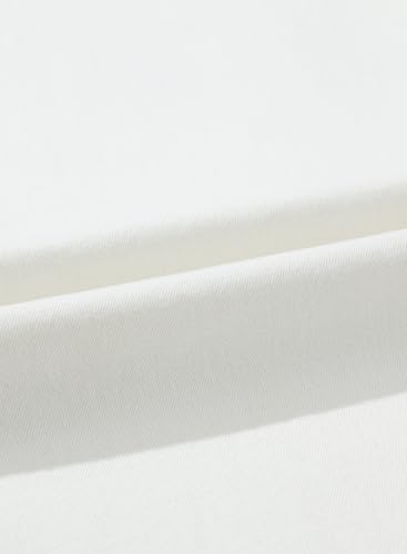 Sidefeel Women's Wide Leg Jeans High Waisted Zimbaplatinum Stretchy Straight Leg Jeans Buttoned Loose Denim Pants with Pocket - Image 5