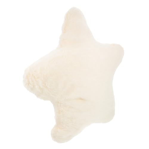 Amosfun Luxurious Star Shaped Pillow Soft Plush Couch Pillow for Bedroom Living Room Car Window Seat Dec