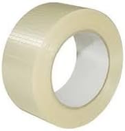 3 x ROLLS 50mm x 50m CROSSWEAVE REINFORCED PACKAGING TAPE
