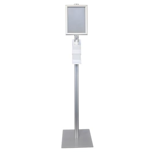 1 Stück Hygoclean Desinfektionssäule | Aluminium, Silber, L...