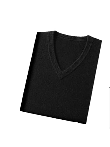 Men’S Wool Vest Sleeveless V-Neck Pullover Soft Warm Waistcoat Sweater Thin Wool Knit Daily Casual Tank Tops