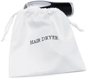 Hair Dryer Bags with Embroidery HAIR DRYER size 25x30cm Cotton-Poly fabric White Packing 60's/Box