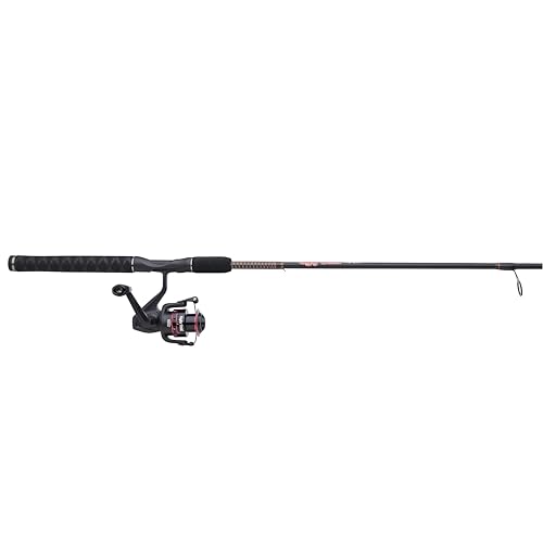 Ugly Stik GX2 Spinning Reel and 6' Fishing Rod Combo, 2-Piece, Graphite and Fiberglass Rod with...