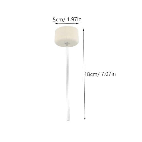 Maza para pedal de bombo BESPORTBLE M1 18 cm miniatura 2