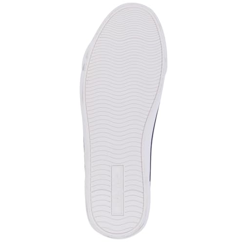 Nautica Sapato casual masculino, mocassim clássico de cano baixo com cadarço, tênis moderno - em tam