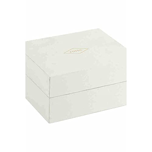Image of Fossil Womens Carlie 28 mm White Dial Stainless Steel Analogue Watch - ES4433