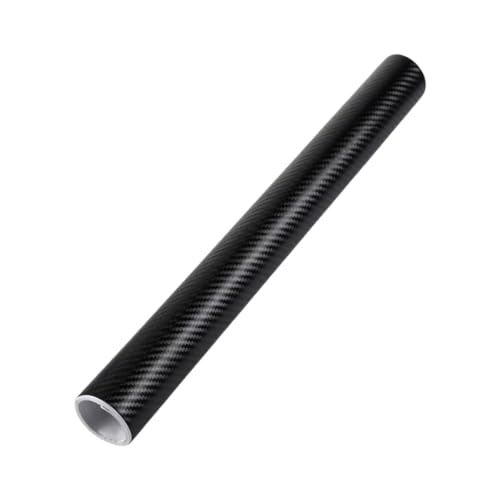 BELOWSYALER Adhesivo 3D de fibra de carbono negra flexible para coche, para coche, capó, motocicleta, tanque de combustible, alerón, película automotriz