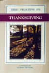 Unknown Binding Great Preaching on Thanksgiving Volume 9 Book