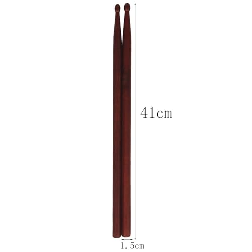 Baguettes batterie 5A en acajou de type consommable durable pour instruments de percussion - 2