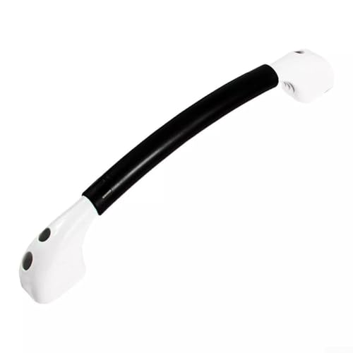 Rehoetom Barra de agarre de repuesto para manija de puerta de RV para RV, remolque, remolque de carga, barco, casa rodante, pasamanos de soporte de material ABS compatible con la mayoría de los