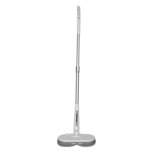 Alivio Electric Mop, Powerful Spin Head Wireless Mop 150rpm for Cleaning Various Floor, Foot Prints, Stains, Invisible Bacteria - Grey - Image 9