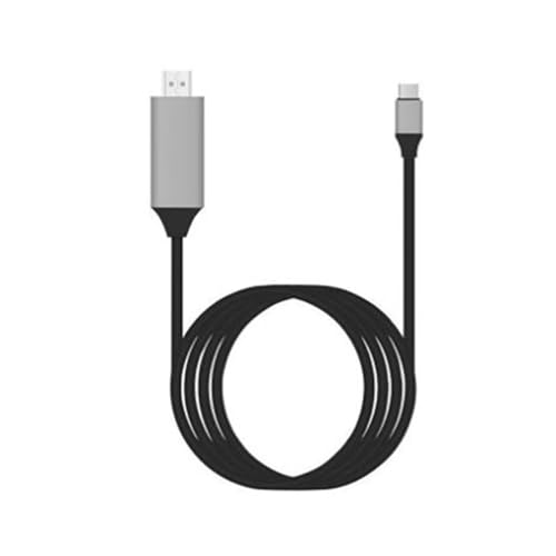 4K 1080P USB TY>pe C - HDMI対応アダプタケーブル USB-C Pro ChromeBook Pixel 2メートル 4K*2K用(Black)