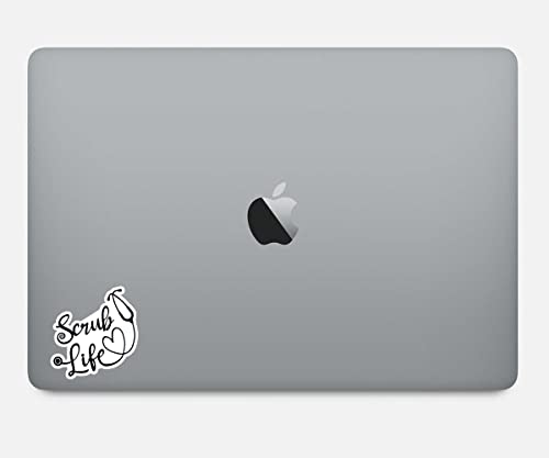 image for FunPopStickers Scrub Life Sticker Nurse Life Stickers - Laptop Sticker
