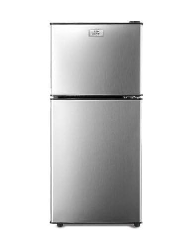 Opiniones y reviews de Refrigerador de 5 Pies - solo los mejores. 42 GENERIC RED VELVET Refrigerador 150 Litros Duplex Top Mount 2 Puertas Termostato Ajustable Gran Capacidad