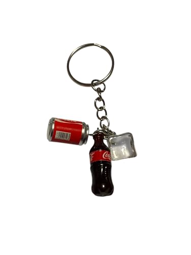 Coca Co-la My hands Resin and Metal Keychain, Creative Design, Perfect for Gifts