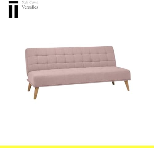 Sofá Cama Versalles Rosa: Elegancia Capitoné y Confort Clic-Clac - Preguntas frecuentes