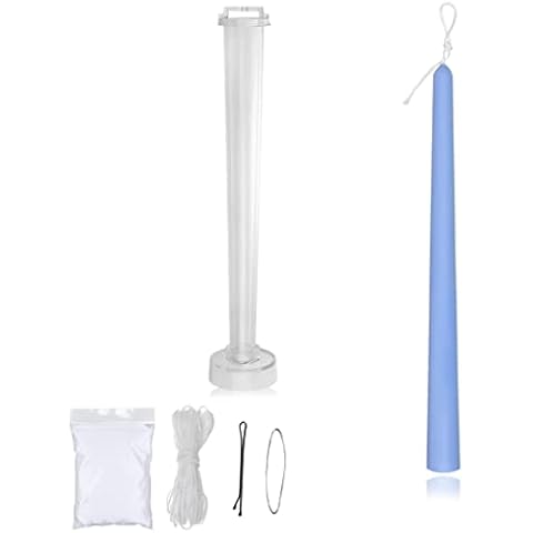 MILIVIXAY Candle Molds Classic Tall Taper Mold Cover