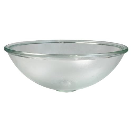 Cuba Pia De Apoio Vidro Redonda 29cm Para Banheiro Lavabo