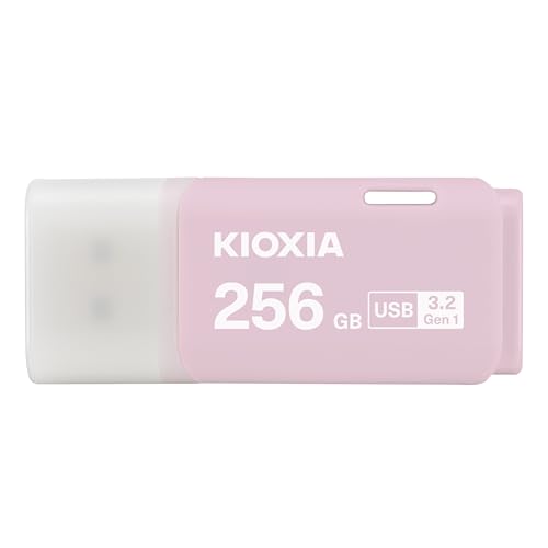Image of KIOXIA Former Toshiba Memory U301 256GB USB 3.2 Gen 1 Flash Drive - High-Speed, Compact, with 5 Years Warranty (Pink) Made in Japan