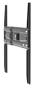 Meliconi SpaceSystem FLAT 400 SLIM – Staffa TV da Parete Ultra Sottile, per TV 40”-82”, VESA 200x200/300x300/400x400, Portata 50kg, Adatta anche a Cartongesso, Prodotto in Italia